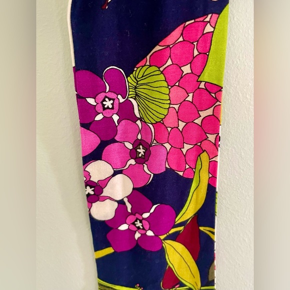 Trina Turk Reversible "Tamika" Secret Garden Halter Top  -Size Small - Picture 8 of 9